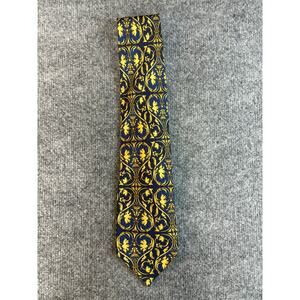 Gianni Versace 100% Silk Baroque Atelier Luxury Necktie Made in Italy 1990s